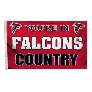 YOU'RE IN ATLANTA FALCONS COUNTRY FLAG NEW 3x5 ft - Picture 1 of 2