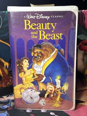 Rare Walt Disney 1992 Beauty And The Beast Black Diamond Edition 1325 VHS — 第 1/4 张图片
