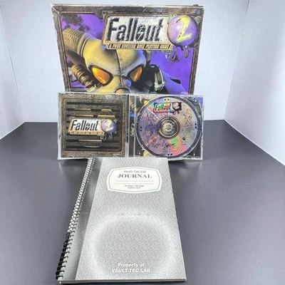 Fallout 2 for PC, Big Box, Manual & DVD, Vintage 1998-RARE! Post-Apocalyptic RPG - Image 1 of 4
