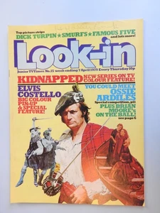Look-in Magazine #15 - 7th Apr 1979 - Elvis Costello Dick Turpin Bionic Woman + - Picture 1 of 3