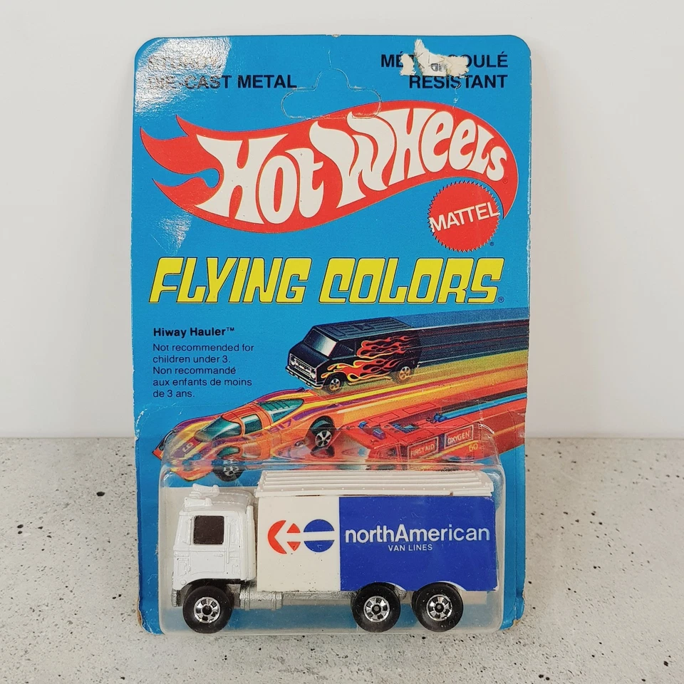 Camión diecast Hot Wheels Flying Colors 1979 vintage camión de carretera norteamericano Foto 1 de 4
