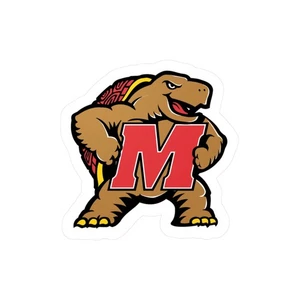 University of Maryland Turtle Vinyl Decals, Laptop Stickers - Picture 1 of 17
