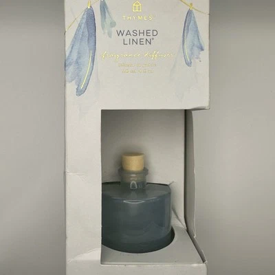  Petite Reed Diffusers - Home Fragrance Diffuser Set 4 Fl Oz Washed Linen - Image 1 of 3