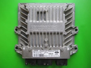 ECU Engine Control Unit Ford Fiesta 1.4TDCI 5S61-12A650-NA 5WS40438B-T SID804 - Bild 1 von 1