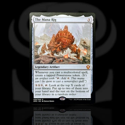 The Mana Rig • Mythic Legendary Artifact • Dominaria United Commander • MTG DMC - Image 1 of 2