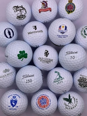 Titleist Golf - Edición Limitada y Campos Famosos - Pelotas Individuales - Coleccionistas
