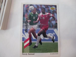 Randy Samuel 1993 Upper Deck World Cup USA #49 Soccer Card - Picture 1 of 2
