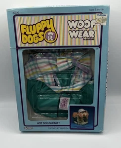 Vintage Fluppy Dogs Woof Wear Fashions Hot Dog Sunsuit Kenner Disney - Picture 1 of 4