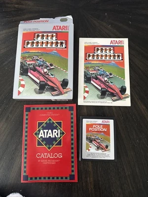 Atari 2600 Game Pole Position CIB Complete In Box  - Image 1 of 4