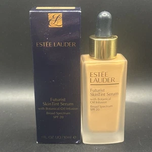Base de maquillaje Estee Lauder Futurist Skin Tint Serum 3N2 Wheat 1 oz SPF20 NUEVA EN CAJA - Imagen 1 de 9