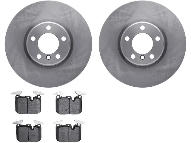 Front Brake Pad and Rotor Kit For 2017-2019 BMW 340i GT xDrive 2018 ZQ595QQ Foto 1 de 1