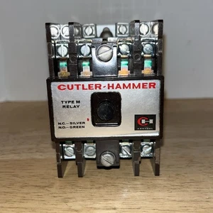 Cutler Hammer Type M Relay D26MB D26MPR M26MPL D26MPS - Picture 1 of 6