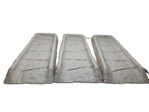 Emsco Gutter Down Spout Natural Splash Block - Gray Granite Color 3 Pack - Picture 1 of 10