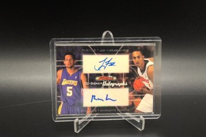 2006-2007 Topps Full Court Jordan Farmar/Ryan Hollins Co-Signer Autograph Card