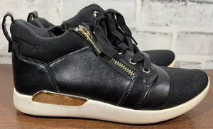 ALDO Women's Naven High Top Fashion Sneakers, Black Size 7 - Picture 1 of 13