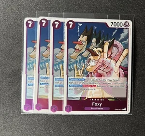 OP07-071 FOXY Rare 500 Years In The Future One Piece X4 - Picture 1 of 1