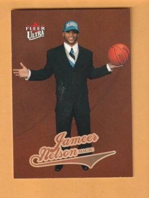 Jameer Nelson Orlando Magic 2004-05 Ultra #195 新秀 RC Chester 宾夕法尼亚州 7F — 第 1/2 张图片