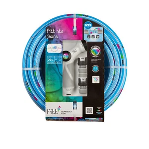 FITT NTS JEANS 1/2" (12,5mm) 20 m Kit - Manguera para Riego de Jardín, Robusta y - Imagen 1 de 5