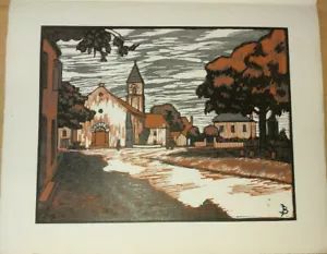 VIENNE 86 BOIS EN COULEURS DE JEHAN BERJONNEAU BETHINES 1932 - Picture 1 of 1