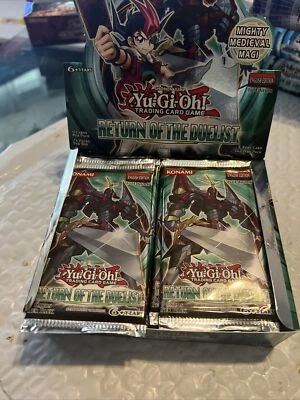 YuGiOh Return of the Duelist 1st Edition Booster Box 24 Packs New open box - Image 1 of 4