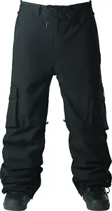 Pantalones de Snowboard Thirtytwo Blahzay Shell, Para Hombre XL Extra Grandes, Negro Sólido Nuevos - Imagen 1 de 2