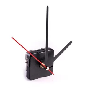 10 schleichendes Quarzuhrwerk schleichend leise Quarz Uhrwerk Alu Zeiger Wanduhr - Bild 1 von 6