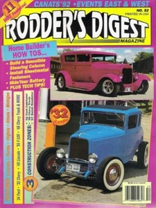 RODDER'S DIGEST 1993 APRIL - DZUS INSTALLED, BUDGET TILT STEERING COLUMN - Imagen 1 de 1