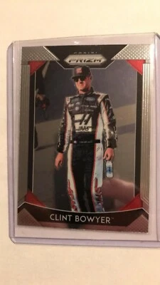 2019-20 Panini Silver Prizm Nascar card of Clint Bowyer #12.NEW. - Image 1 of 3
