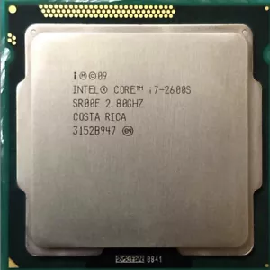 Intel Core SR00E I7-2600s Core i7 LGA 1155 2.8GHz socket CPU processor - Picture 1 of 1