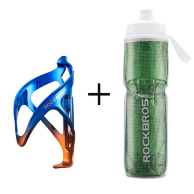 Portabotellas de Agua para Bicicleta ROCKBROS con Botella de Agua Aislada 750ml Multicolor Foto 1 de 4