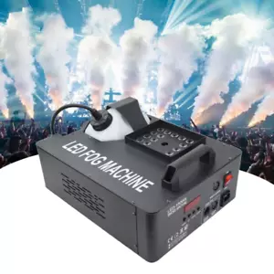 1500W Fog RGB 3IN1 24 LED DJ Smoke Machine Stage Show Disco Wedding Decor Remote - Picture 1 of 7