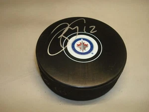 Drew Stafford Signed Winnipeg Jets Hockey Puck Autographed 1A - Picture 1 of 2