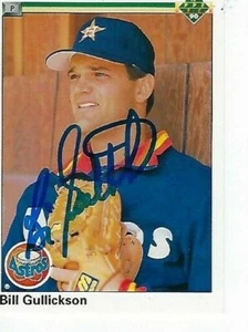 BILL GULLICKSON SIGNIERT 1990 UPPERDECK #799 - HOUSTON ASTROS - Bild 1 von 1