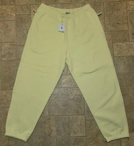 Nike Solo Swoosh Fleece Pants "Luminous Green" DX1364-331 NWT Mens Large - Picture 1 of 6