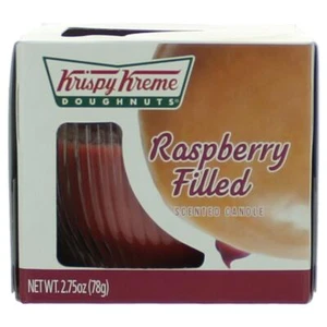 Krispy Kreme Scented Candle 2.75 oz Jar - Raspberry Filled - Picture 1 of 1