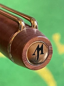 Waterman Le Man Briar Wood Brown Ballpoint Pen - Picture 1 of 8