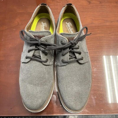 Zapatos Florsheim Para Hombres Talla 10.5 Lona Supacush Ligeros Oxford Gris 13326-020 Foto 1 de 2