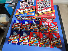 10 Unopened 1993 Topps Series 1 & 2 Baseball Card Packs (Possible Jeter RC)