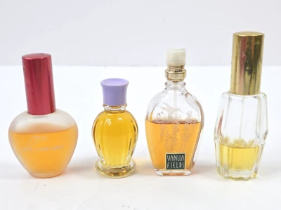 Lote de 4 perfumes Wild Heart de 0,5 oz, Heaven Sent, campos de vainilla, Chantilly Foto 1 de 4