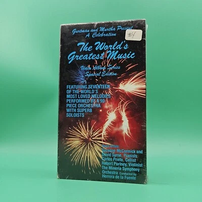 The World's Greatest Music VHS Special Edition Suzanne McCormick David Syme NEW - Image 1 of 3