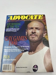 Advocate August 1990 Gay Games Lesbian Pulp Fiction ACT UP HIV/AIDS Lgbtq Queer - Picture 1 of 24