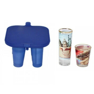 3D Sublimation Silicone Mug Mold Clamps for Short Glass Wine Bottle - Image 1 of 4