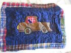 1 Pottery Barn kids Bryce truck  quilted  standard sham  New 
