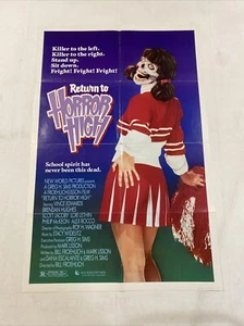 1986 Horror High ORIGINAL Theatrical One Sheet Movie Poster Horror LOWEST PRICE - Picture 1 of 7