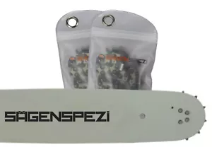 Miecz + 2 łańcuchy, pasuje do Husqvarna 576 XP 50 cm 3/8" 72TG 1,5mm Łańcuch piły - Zdjęcie 1 z 3