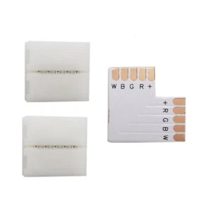 LED Strip Connector 2 3 4 5 Pin T L X Shape 8mm 10mm 12mm 3528 5050 RGB RGBW Cro - Bild 1 von 23