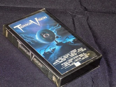 Terror Vision VHS Lightning Video 1986 Terror Vision  Horror Hard Case - Image 1 of 3