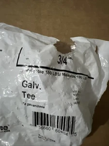 Camiseta galvanizada PRO LINE 3/4” #22220 caja abierta - Imagen 1 de 3