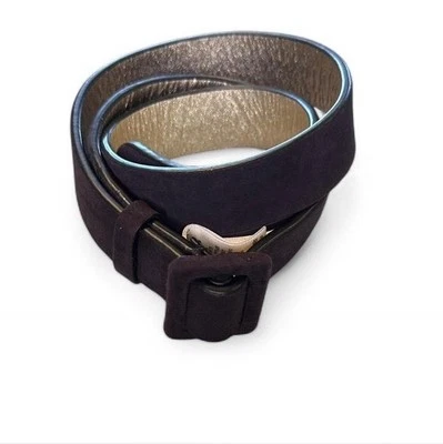 Boden темно-синий замшевый слайд пряжка ремень XS  - Изображение 1 из 4