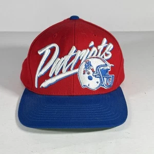Mitchell &Ness Vintage Collection NFL Patriots Football SnapBack Hat Cap USA - Picture 1 of 5